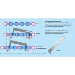 Shimano TL-CN42 Kettenmesslehre 6