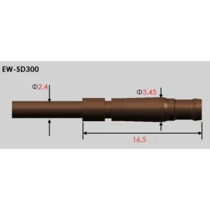 Shimano E-Tube Stromkabel Intern EW-SD300-I 600mm 6