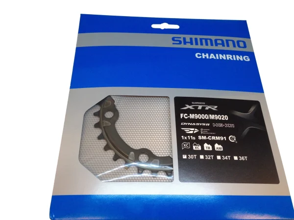 Shimano XTR SM-CRM91 FC-M9000/FC-M9020 30 Zähne 1×11 Kettenblatt 3