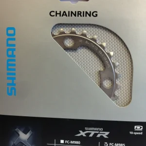 Shimano XTR FC-M985 28 Zähne 2×10 Kettenblatt 6